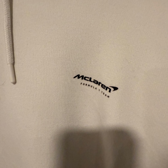 McLaren F1 Lando Norris Silverstone 2022 Hoodie - Cream 3XL - Picture 2 of 7
